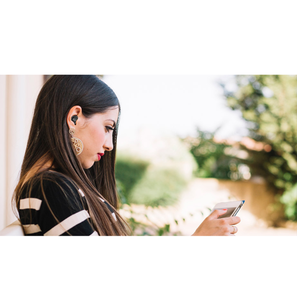 Audífonos In-ear c/Micrófono Xtech XTH-701 Inalámbrico Negro - Imagen 6