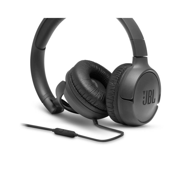 Audífonos Diadema c/Micrófono JBL Tune 500 Alámbrico Negro - Imagen 5