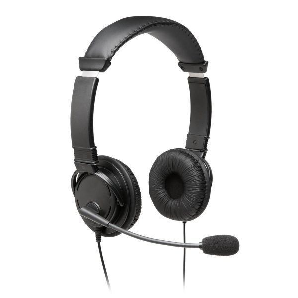 Audífonos Diadema c/Micrófono Fit K97603 Alámbrico Negro