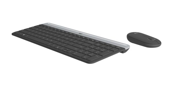 Combo de Teclado y Mouse Slim Wireless Combo MK470 inalámbrico Blanco - Imagen 2