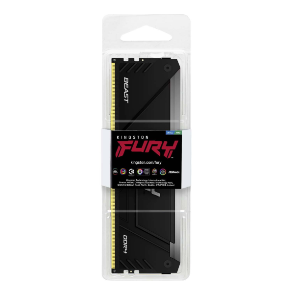Memoria RAM Kingston FURY Beast RGB 16 GB DDR4 3600MTs - Imagen 3