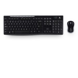 Combo de Teclado y Mouse MK270 inalámbrico Negro
