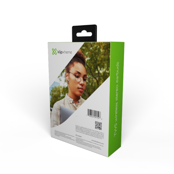Audífonos In-ear Klip Xtreme TuneFiBuds TWS Blanco - Imagen 3