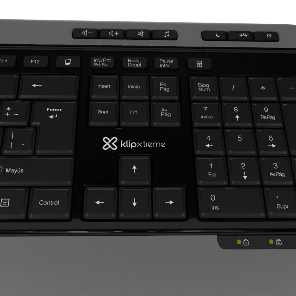 Kit Teclado y Mouse Magnifik RF inalámbrico QWERTY - Imagen 6