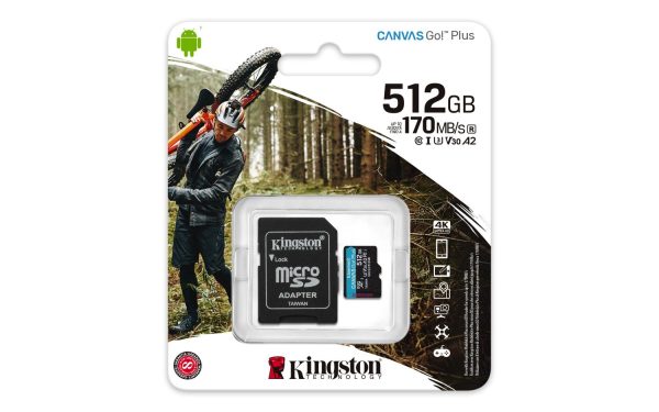 Memoria Flash Canvas Go! Plus 512 GB MicroSD UHS-I Clase 10 - Imagen 5