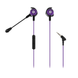 Audífonos In-ear Gamer Primus Gaming Arcus90T Alámbrico Negro