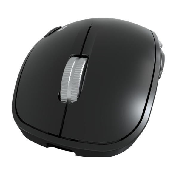Mouse Klip Xtreme Duotrak Diestro RF inalámbrico Negro - Imagen 3