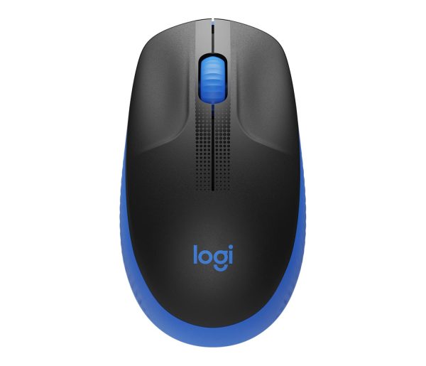 Mouse Logitech M190 Inalámbrico Negro Azul