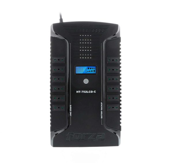 UPS Forza 750 VA HT-752LCD-C Interactiva 12 salidas