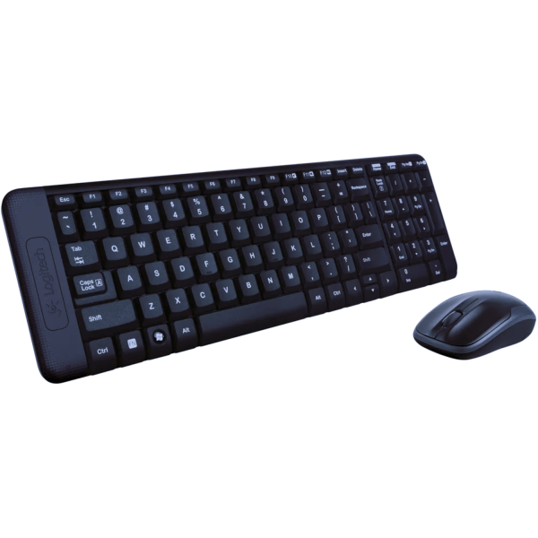 Combo de Teclado y Mouse MK220 inalámbrico Negro - Imagen 2