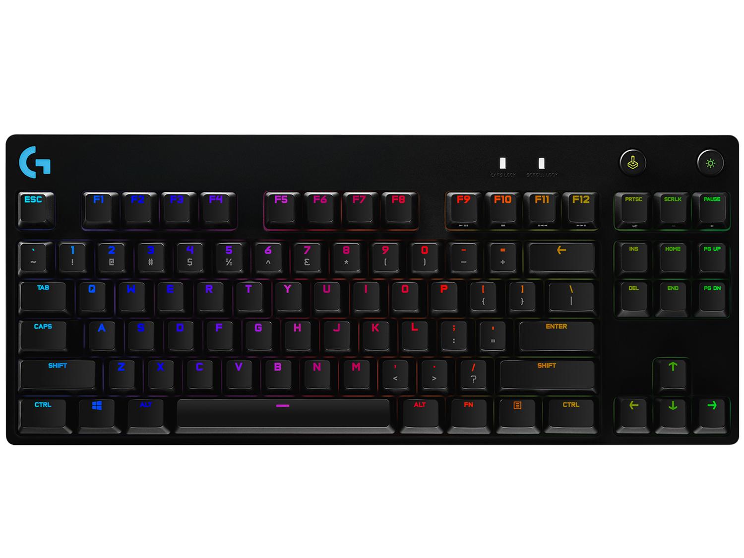 Teclado Gamer Logitech G PRO Mecanico Ingles