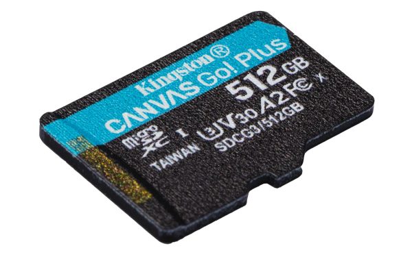Memoria Flash Canvas Go! Plus 512 GB MicroSD UHS-I Clase 10 - Imagen 4