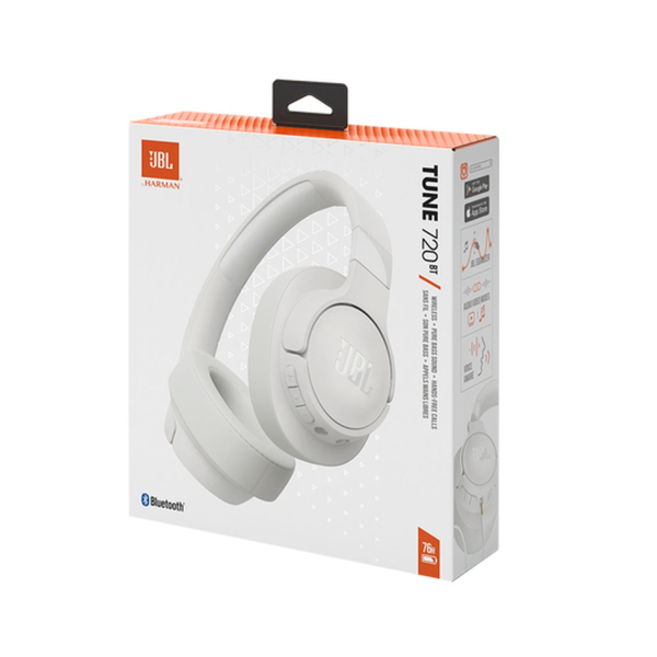 Audífonos Diadema JBL Tune 720BT Inalámbrico Blanco - Imagen 10
