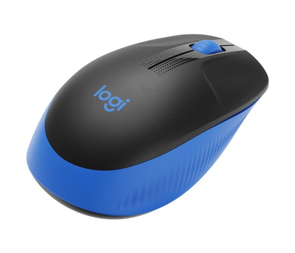 Mouse Logitech M190 Inalámbrico Negro Azul - Imagen 4