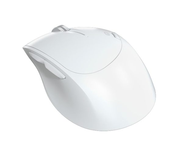 Mouse Klip Xtreme Duotrak Diestro RF inalámbrico Blanco - Imagen 2
