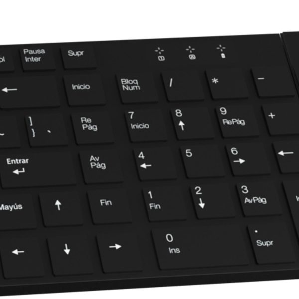 Kit Teclado y Mouse Revolution RF inalámbrico QWERTY Negro - Imagen 3
