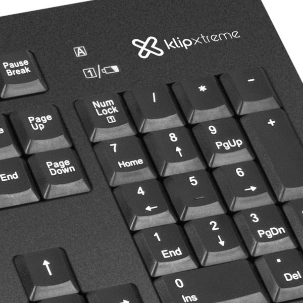 Kit Teclado y Mouse Inspire RF inalámbrico QWERTY Negro - Imagen 6