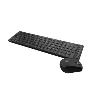 Kit Teclado y Mouse Revolution RF inalámbrico QWERTY Negro