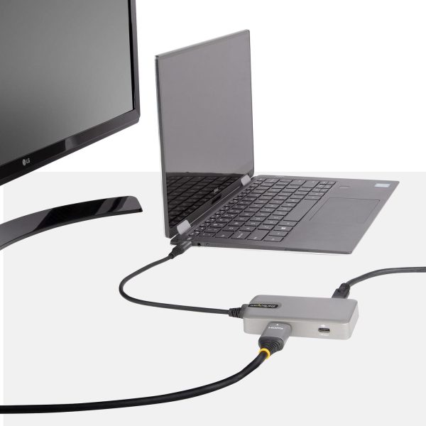 Mini Docking Station USB-C a HDMI 2.0 4K USB de 3 Puertos - Imagen 9