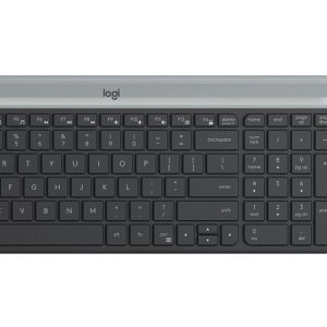 Combo de Teclado y Mouse Slim Wireless Combo MK470 inalámbrico Blanco