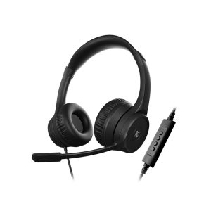 Audífonos Teletrabajo Klip Xtreme KCH-510 Alámbrico Negro