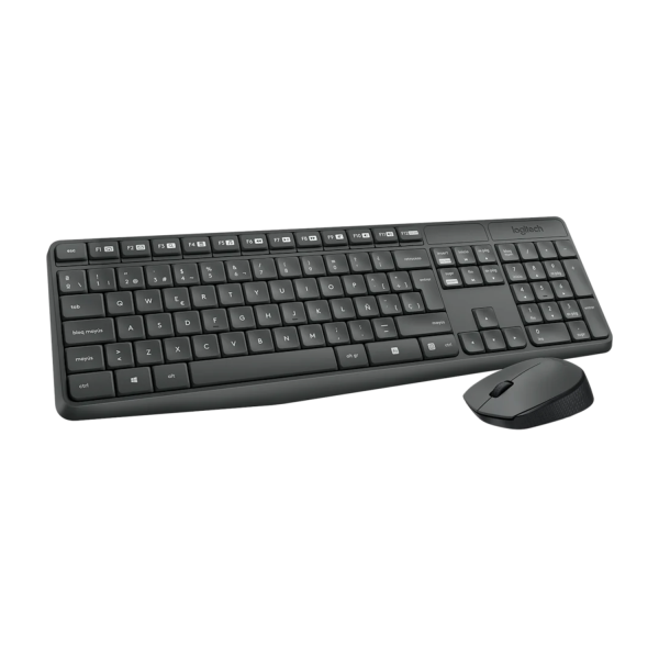 Combo de Teclado y Mouse MK235 inalámbrico Negro - Imagen 2
