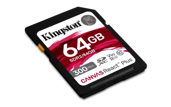 Memoria Flash Canvas React Plus 64 GB SD UHS-II Clase 10 - Imagen 2
