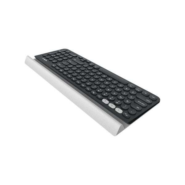 Teclado K780 Bluetooth Negro Blanco - Imagen 3