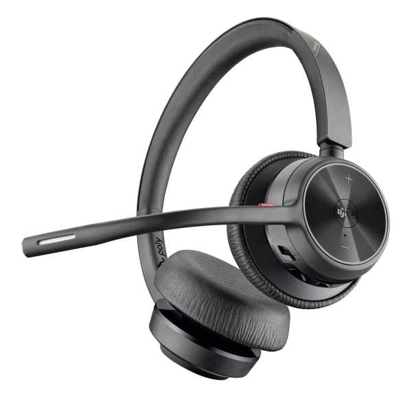 Audífonos Diadema Poly Voyager 4320 Inalámbrico Negro - Imagen 4