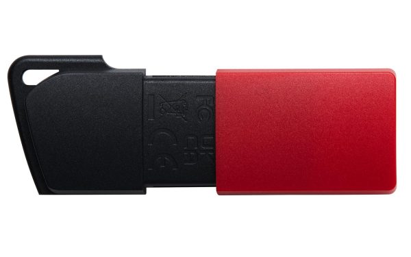 Pendrive Unidad Flash USB 128 GB USB tipo A Negro Rojo - Imagen 2
