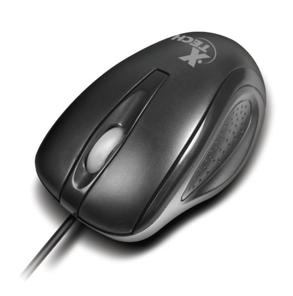 Mouse XTM-175 Ambidiestro USB tipo A Óptico