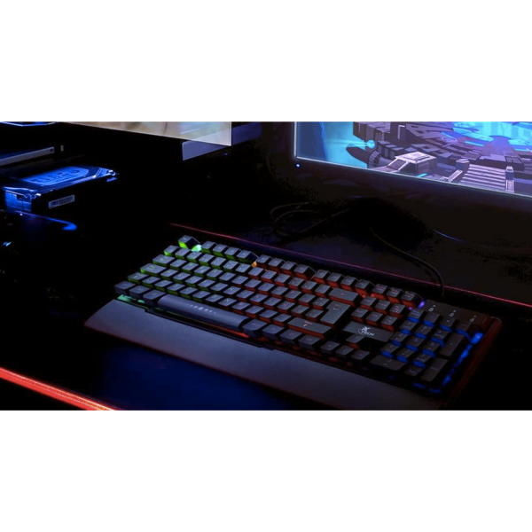 Teclado XTK-510S USB QWERTY Español Negro - Imagen 2