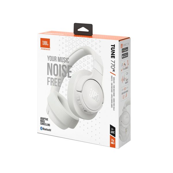 Audífonos Diadema JBL Tune 770NC Inalámbrico Blanco - Imagen 3