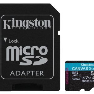 Memoria Flash Canvas Go! Plus 512 GB MicroSD UHS-I Clase 10