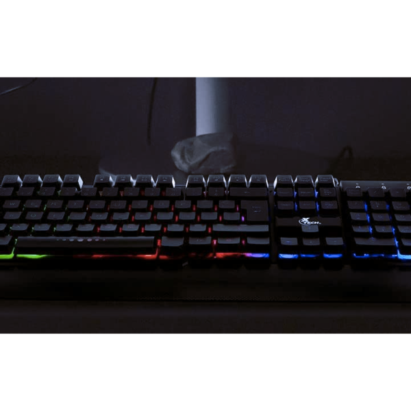 Teclado XTK-510S USB QWERTY Español Negro - Imagen 3