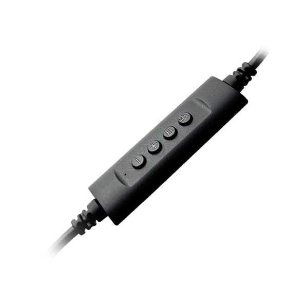Audífonos Teletrabajo Klip Xtreme KCH-510 Alámbrico Negro - Imagen 5