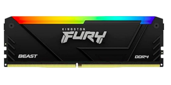 Memoria RAM Fury Beast RGB 16 GB DDR4 3200 MHz - Imagen 2
