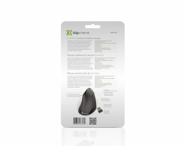 Mouse EverRest Diestro RF inalámbrico Óptico - Imagen 11