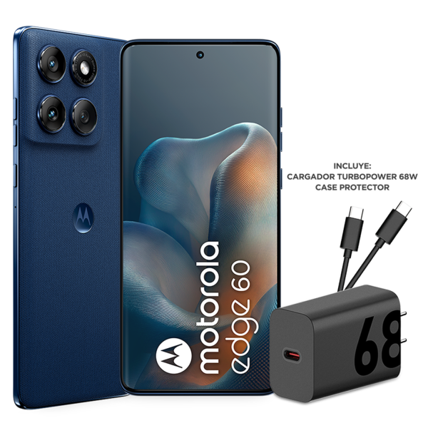 Smartphone Moto Edge 60 256GB 12GB Dual SIM Azul - Imagen 3