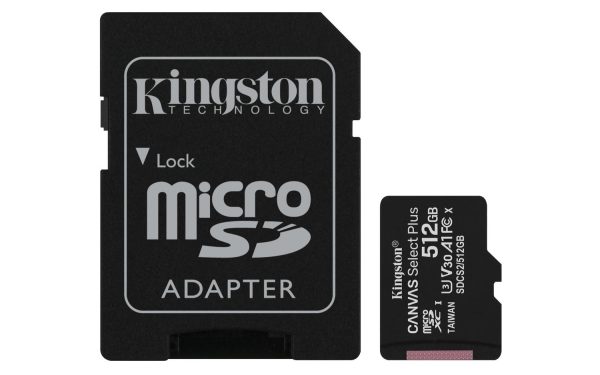 Tarjeta microSD Canvas Select Plus 512 GB SDXC UHS-I Clase 10