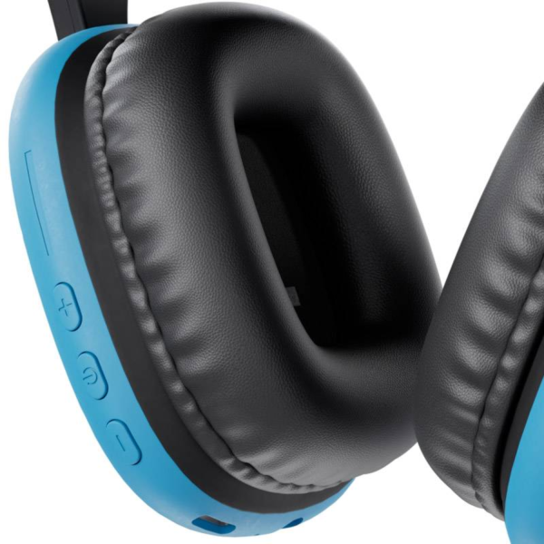 Auriculares Over-Ear Inalámbrico Klip Xtreme KWH-010BK Azul - Imagen 3