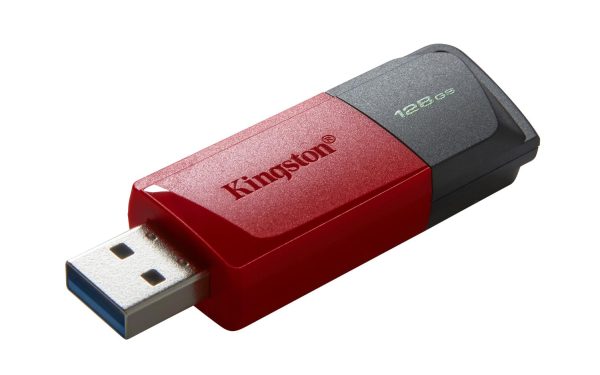 Pendrive Unidad Flash USB 128 GB USB tipo A Negro Rojo - Imagen 5
