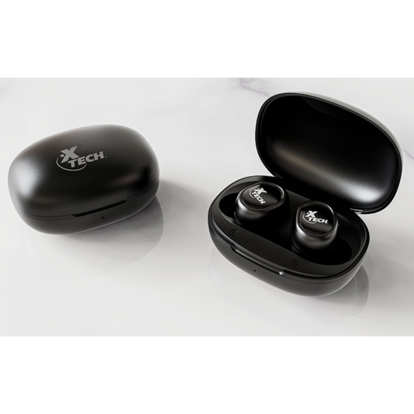 Audífonos In-ear c/Micrófono Xtech XTH-701 Inalámbrico Negro - Imagen 3