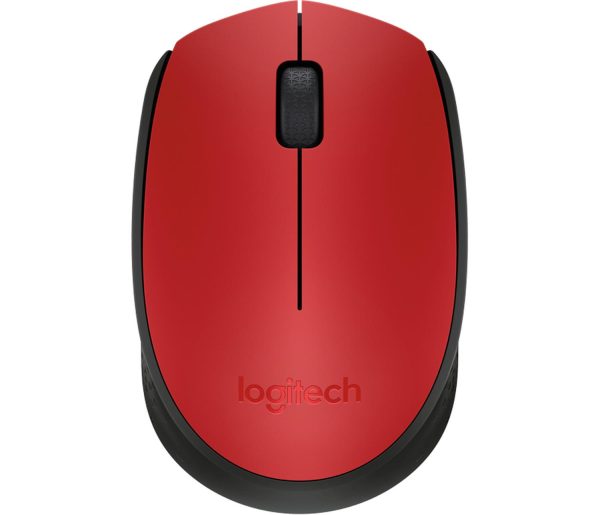 Mouse Logitech M171 Inalámbrico Rojo