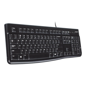Teclado Logitech K120 USB Español silencioso antiderrame