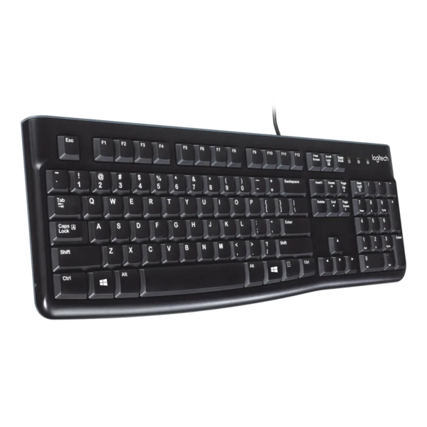 Teclado Logitech K120 USB Español silencioso antiderrame