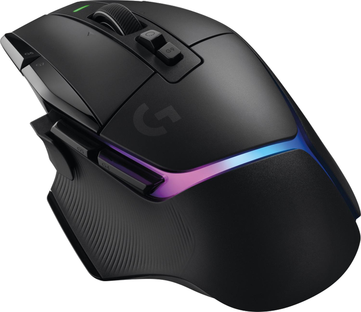 Mouse G502 X Plus Diestro RF inalámbrico Óptico