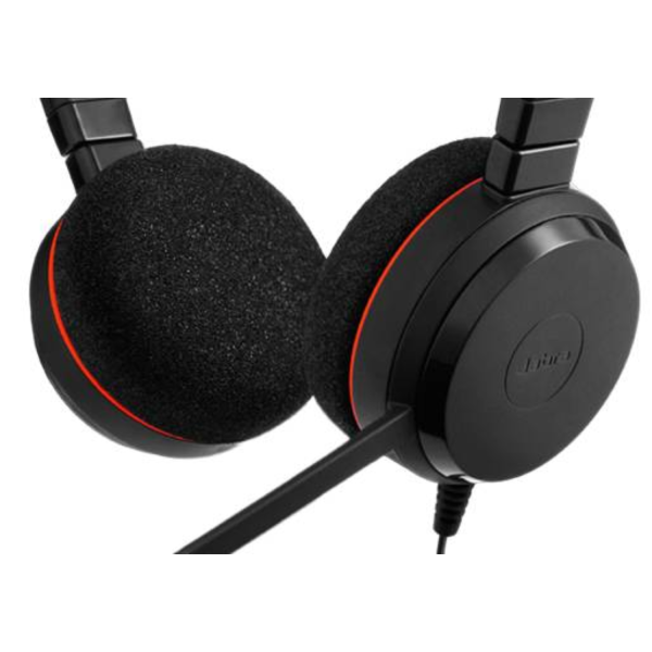 Audífonos Teletrabajo Jabra Evolve20 UC Duo Negro - Imagen 4