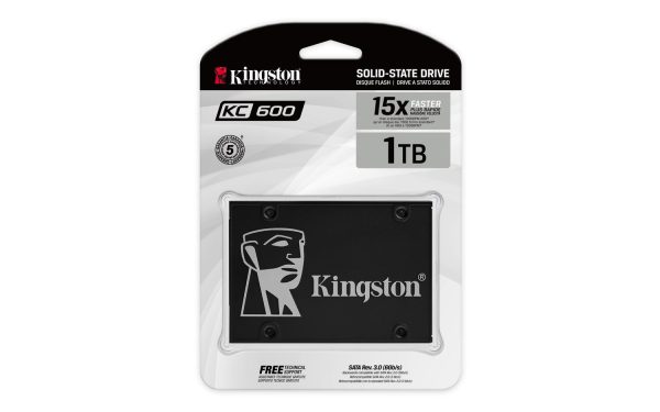 Disco Estado Sólido Interno Kingston KC600 1,02TB 2.5" - Imagen 4
