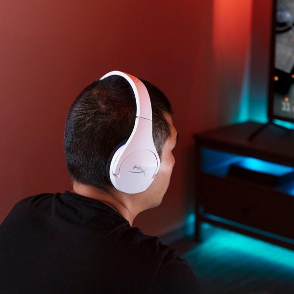 Audífonos Diadema Gamer HyperX Cloud Stinger Core PS Blanco - Imagen 5